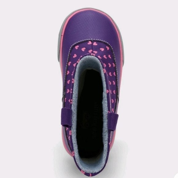 See Kai Run Basics Girl Ripley Hearts  Pull On Boots 5 - Picture 9 of 12